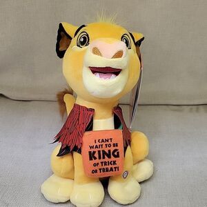 DISNEY 9.5-in Musical The Lion King SIMBA Animated Plush